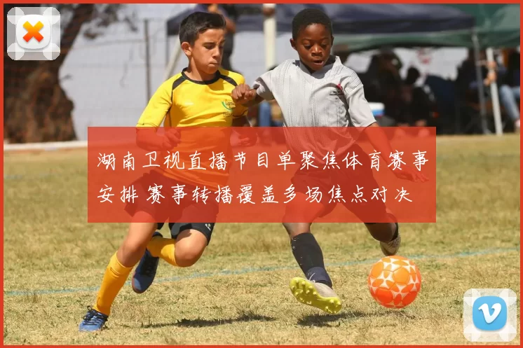 湖南卫视直播节目单聚焦体育赛事安排 赛事转播覆盖多场焦点对决 引发球迷持续关注